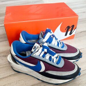 sacai x UNDERCOVER x Nike LDWaffle Night Maroon Team
